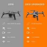 Drone MJX Bugs 5W met 4K Ultra HD live camera + GPS 1000M en volgsysteem - Brushless motoren + Origineel Opbergtas !