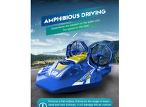 Rc Hovercraft A1 - 2.4G 4CH RC Twin-propeller boot - 50 meter - 21CM