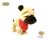 Schattig blaffende speelgoed hondje - Met 7 verschillende kunstjes op geluid/aanraken - Voice Control Pets clap dog- 29CM