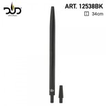 DUD Shisha mondstuk large aluminium - Mouthpiece Set Black Color- lengte 34cm