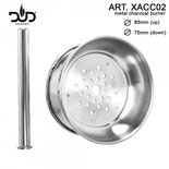 DUD Shisha | Metal Charcoal Badcha For Shisha - Chimney Ø:75mm