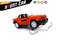 Stunt auto speelgoed - Super Max - acrobatisch beweging met licht en geluid (19CM)