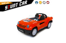 Stunt auto speelgoed - Super Max - acrobatisch beweging met licht en geluid (19CM)