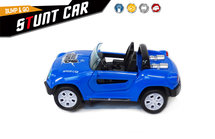 Stunt auto speelgoed - Super Max - acrobatisch beweging met licht en geluid (19CM)