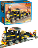 Cogo City Thomas trein blokjes - bouwpakket van 209 stuks speelgoed - Thomas de stoomlocomotief