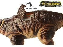 Dinosaurus speelgoed - Diplodocus - Dino geluiden - legt eieren - 51CM