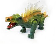 Speelgoed Schoolbus + Dinosaurus STEGOSAURUS met licht en geluid Voordeel pak 2 Stuks | Incl. Batterij