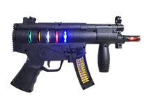 Speelgoed Graafmachine led lichtjes & geluid+ Future Gun speelgoed geweer | Incl. Batterij