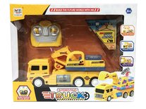 RC Graafmachine - Speelgoed Truck afstand bestuurbaar - led lichtjes & geluid