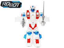 Robot met geluid en led lichtjes - Space Fighter Spin robot 23CM