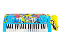 Speelgoed Keyboard met 37 tonen - muziek piano - met microfoon - 45 CM