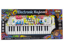 Speelgoed Keyboard met 37 tonen - muziek piano - met microfoon - 45 CM