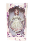 Demi Girl Prinses pop speelgoed - met chique classic feest jurkje - 56CM