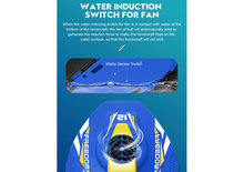 BS Rc Hovercraft A1 - 2.4G 4CH RC Twin-propeller boot - 50 meter - 21CM
