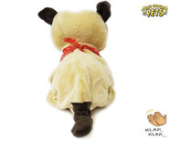 Schattig blaffende speelgoed hondje - Met 7 verschillende kunstjes op geluid/aanraken - Voice Control Pets clap dog- 29CM