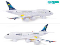 BS Airbus speelgoed vliegtuig -Senior Aviation Airways 787 46CM