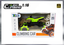 RC Climbing Car QUAD 1:16 2.4ghz - BRAVE speelgoed quad (oplaadbaar) 25CM