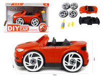 DIY Car puzzel auto die je uit elkaar haalt en weer opbouwt- 21 in 1 - Speelset bouwen educatief