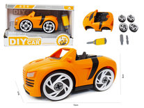 DIY Car puzzel auto die je uit elkaar haalt en weer opbouwt- 21 in 1 - Speelset bouwen educatief