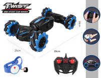 Rc Stunt Car 4WD 1:10 Transformer auto met hand en Afstandsbediening bestuurbaar Twisten Off-Road Voertuig 2.4ghz