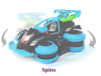 Rc Spinning Stunt Car 360 - radiografisch bestuurbare stunt auto 2.4GHZ -oplaadbaar - 20CM