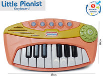 Speelgoed piano - Little Pianist - 5 muziekinstrument tonen - 29cm