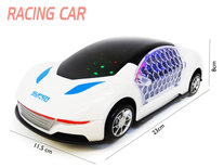 Speelgoed auto met led licht en geluid - 3D Flash Light Car - 23CM