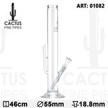 Cactus Glazen Bong - H:46cm - Ø:55mm - Socket:18.8mm - marijuana pijp