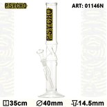 Psycho Bong Glass - H:35cm-Ø:40mm-SG:14.5mm - glazen bong