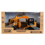 RC graafmachine speelgoed werkvoertuig - LED lichtjes en geluid - 2.4ghz bestuurbare truck 1:20