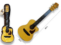 Speelgoed gitaar met opbergtas - 6 snaren - Music Guitar - 68 cm - Speelgoedinstrument