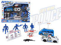 Politie speelfiguren set - Police City Hero - speelgoed politie set 11 stuks