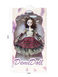 Demi Girl Prinses pop speelgoed - met chique classic feest jurkje - 56CM