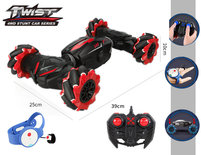 Rc Stunt Car 4WD Transformer auto met hand en Afstandsbediening bestuurbaar Twisten Off-Road Voertuig 1:10 - 2.4ghz