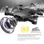 MJX bugs 7 Drone/quadcopter - 4K camera - Brushless motor - GPS - opvouwbaar - Extra accu + Opbergtas