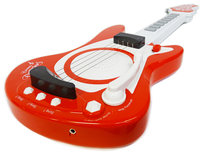 Speelgoed elektrische muziek gitaar met microfoon - Music guitar + mic.