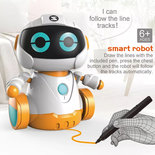Smart Robot - Line following Robot - Lijn die Robot volgt - (incl. stift en batterijen)