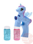Bellenblaas pistool Pony - schiet automatisch bellen uit - met geluid en lichtjes (23CM)