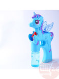 Bellenblaas pistool Pony - schiet automatisch bellen uit - met geluid en lichtjes (23CM)