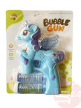 Bellenblaas pistool Pony - schiet automatisch bellen uit - met geluid en lichtjes (23CM)