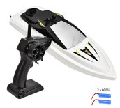 Rc mini Boot H116 - 2x accu Radiografisch bestuurbaar boot 2.4GHZ - 1:47
