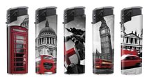 BS Klik aanstekers 50 in tray navulbaar- Unilite electronic lighters London