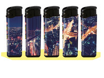 BS Klik aanstekers 50 in tray navulbaar- Unilite electronic lighters