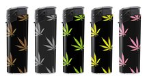BS Klik aanstekers 50 in tray navulbaar- Unilite electronic lighters - marijuana