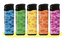 BS Klik aanstekers 50 in tray navulbaar- Unilite electronic lighters - print aansteker