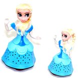 BS Snow Girl prinses pop - kan dansen en zingen - Elsa pop - met Licht en Geluid
