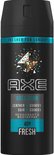 Axe Collision 48h Fresh - Deodorant & body Spray - Leather & Cookies - 150ml