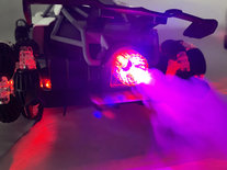 Rc auto 2.4GHZ Burnout Smoke Car met echte rook en LED-lichtjes en oplaadbaar