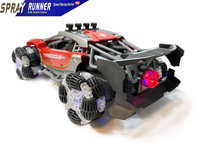 Rc auto 2.4GHZ Burnout Smoke Car met echte rook en LED-lichtjes en oplaadbaar