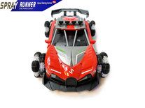 Rc auto 2.4GHZ Burnout Smoke Car met echte rook en LED-lichtjes en oplaadbaar